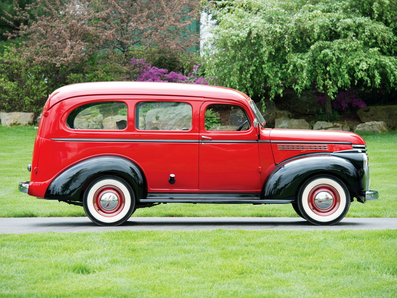 1080P, 1946, truck, carryall, chevrolet, retro, suburban