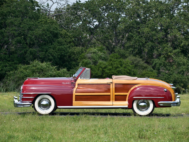 c 39n, town, convertible, country, 1946, 1080P, retro, chrysler