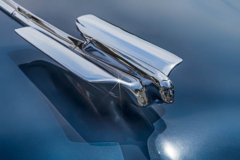 retro, macro, 1080P, 1946, Cadillac, emblem