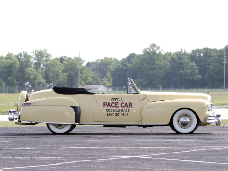 500, lincoln, 1946, 1080P, retro, racing, pace, luxury, race, indy, cabriolet, continental