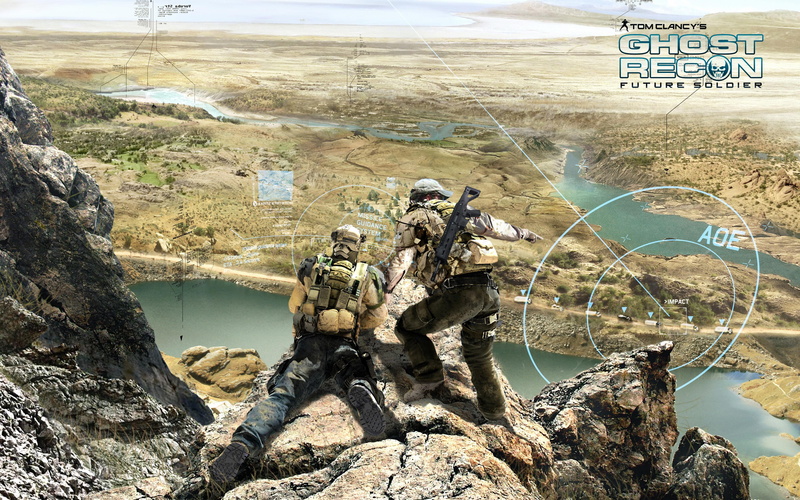 recon, 2012, soldier, 4K, game, ghost, future, games