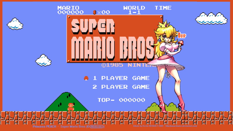 princess, mario, 1080P, hd, video games, peach