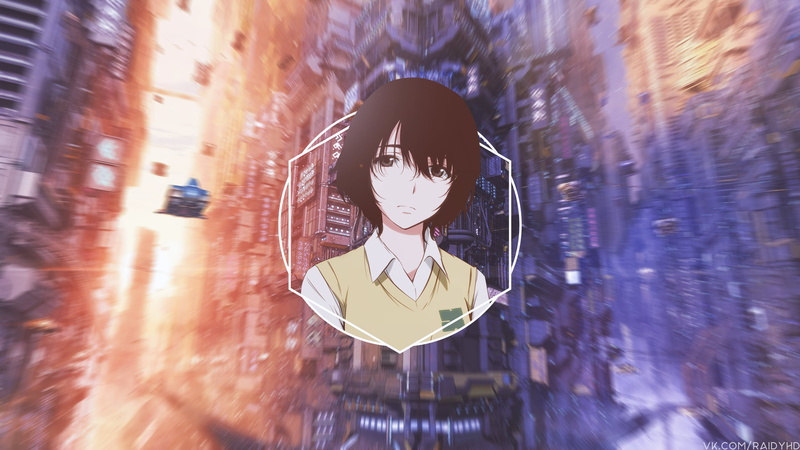 anime girls, Zankyou no Terror, 4K, picture-in-picture, Mishima Lisa, anime