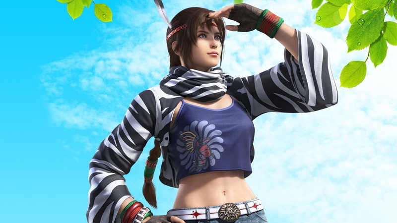 video, hd, Tekken, art, 1080P, tag, fighter, game, games, daylight, women, tournament, belly, michelle