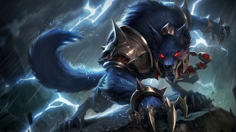 1080P, games, video, league of legends, legends, wolf, video games, league