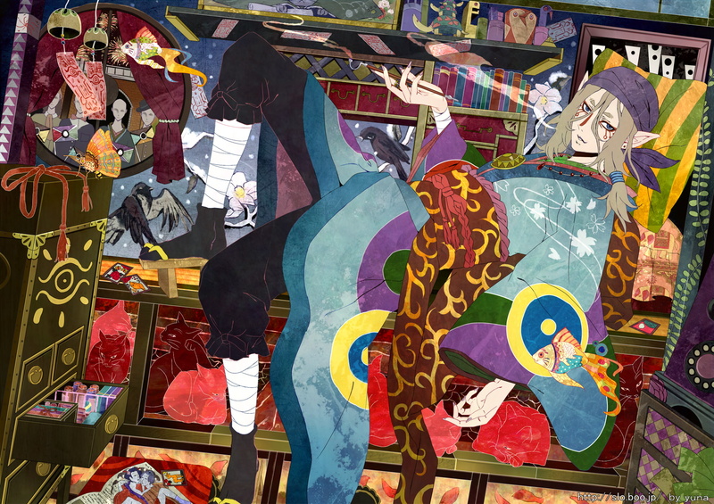 rutera, kusuriuri, mononoke, yuna, 1080P