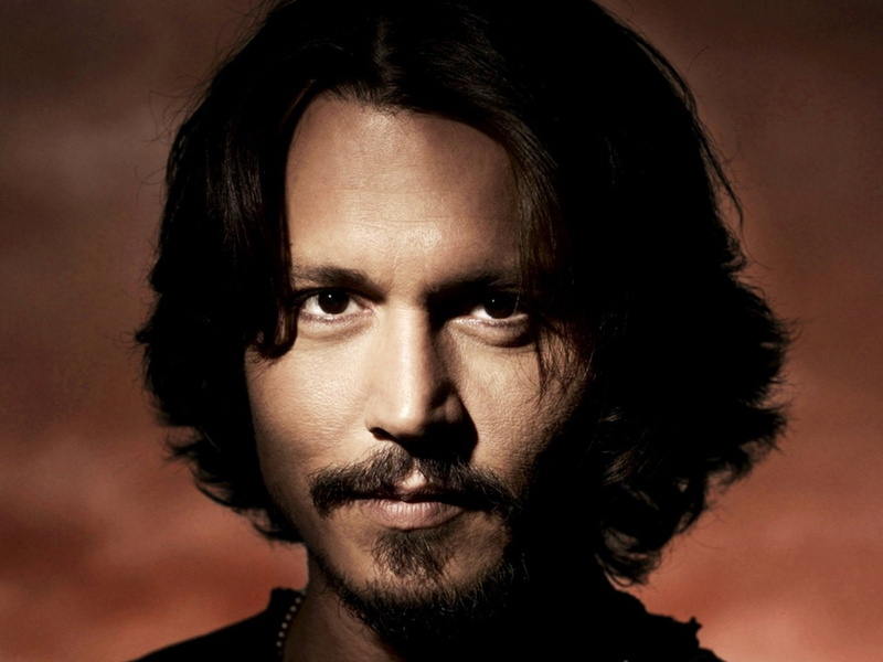 johnny depp, curly, curly hair, 720P, celebrities, depp, man, johnny, hair, mature
