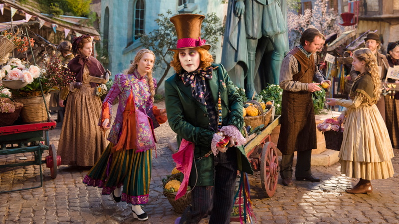 Alice Through the Looking Glass, 5K, Alice, Johnny Depp, Mad Hatter, Mia Wasikowska