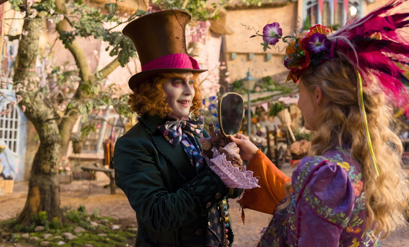 5K, Alice Through the Looking Glass, best movies of 2016, Johnny Depp, Mia Wasikowska