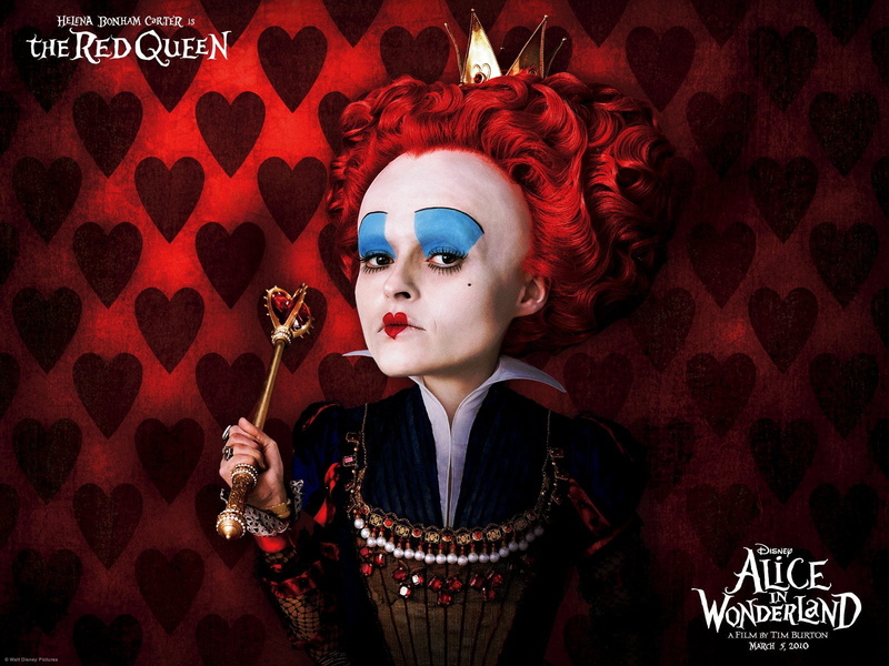 Alice in Wonderland (2010), Helena Bonham Carter, 720P, Movie