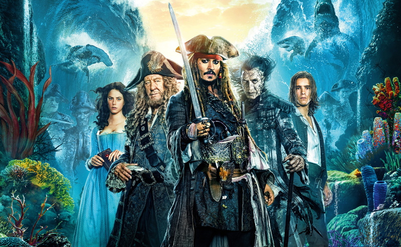 4K, warm clothing, beautiful woman, Movies, young men, fun, standing, clothing, front view, tell, carribean, caribbean, jacksparrow, Barbossa, men, artwork