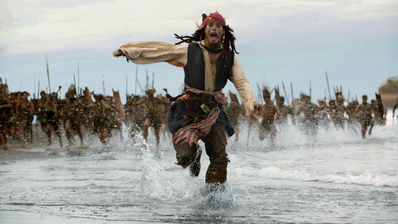 art, hd, caribbean, 1080P, depp, johnny, x, pirates, Pirates of the Caribbean, movies, entertainment, sparrow, jack