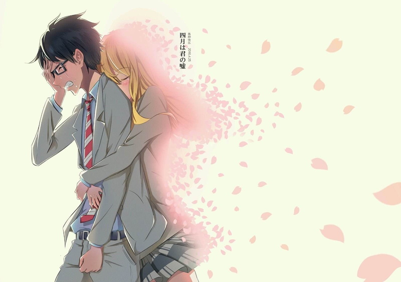 artwork, Miyazono Kaori, anime, 00111 (Artist), Shigatsu wa Kimi no Uso, 720P