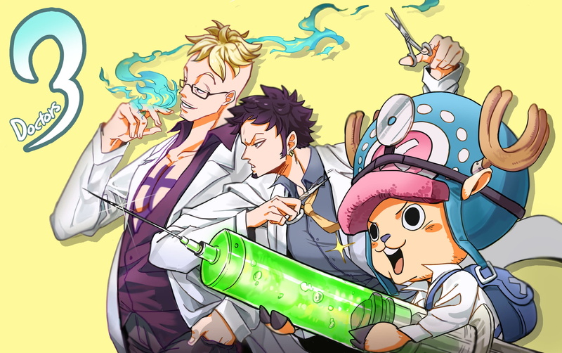 Tony Tony Chopper, Marco (One Piece), Anime, Trafalgar Law, One Piece, 2K