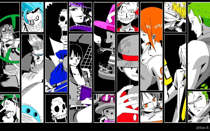 anime, robin, nico, sanji, chopper, nami, luffy, 720P, hd, Nico Robin, one, x, one piece, piece, ussop, art, zoro