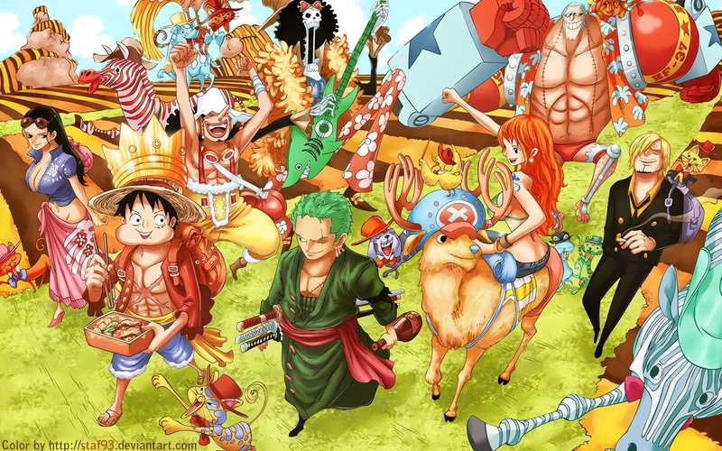 One Piece, Monkey D. Luffy, Brook, Straw Hat Pirates, Sanji, Roronoa Zoro, Franky, Usopp, Nico Robin, 1080P, Tony Tony Chopper, Nami