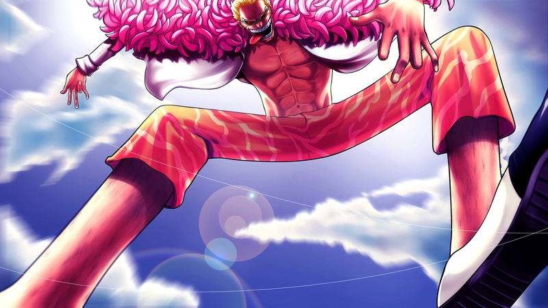 nature, close-up, low angle view, day, 1080P, Donquixote Doflamingo, flag, motion, outdoors, One Piece, emotion, environment, cloud - sky, red, sunlight