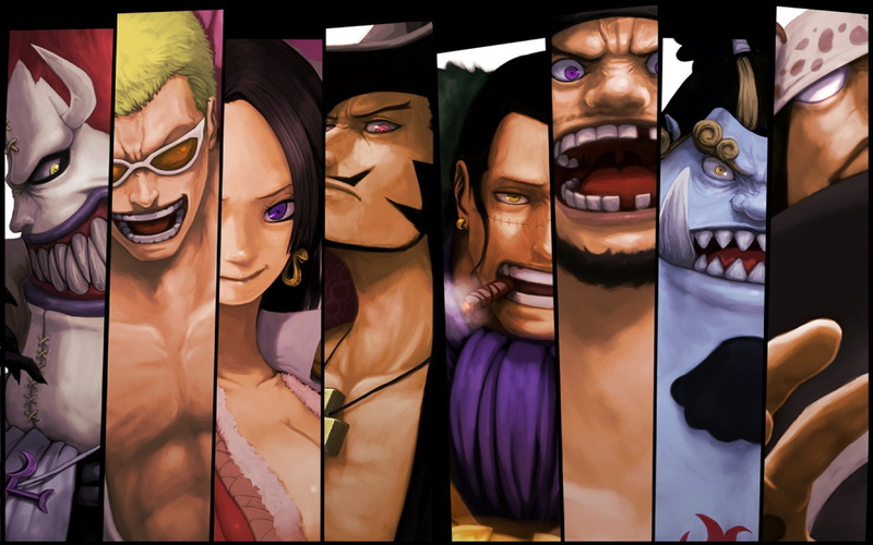 art and craft, for sale, choice, no people, variation, Shichibukai (One Piece), female likeness, retail display, indoors, store, illustration, representation