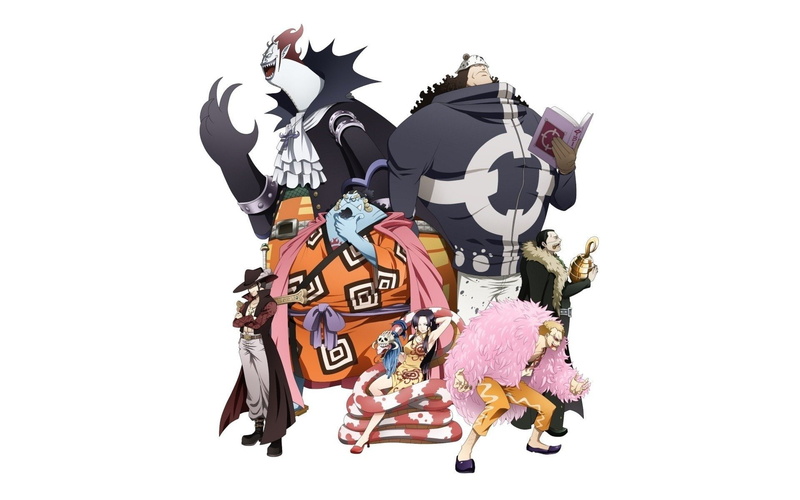 Jinbe (One Piece), 1080P, Donquixote Doflamingo, One Piece, Gekko Moriah, Boa Hancock, Crocodile (One Piece), Dracule Mihawk, Bartholomew Kuma, Anime