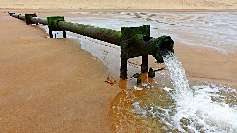 nature, architecture, pipe - tube, sea, toxic, overflow, industrial, splashing, weapon, environment, flowing, sewer, industry, sewage, waste, cannon, pipe