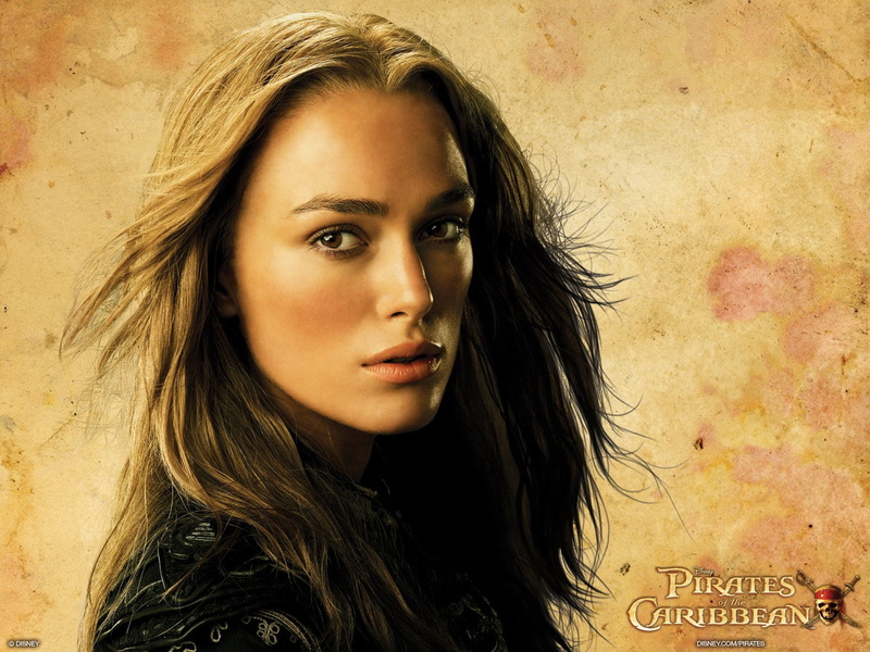Pirates Of The Caribbean, Keira Knightley, Elizabeth Swann, 720P