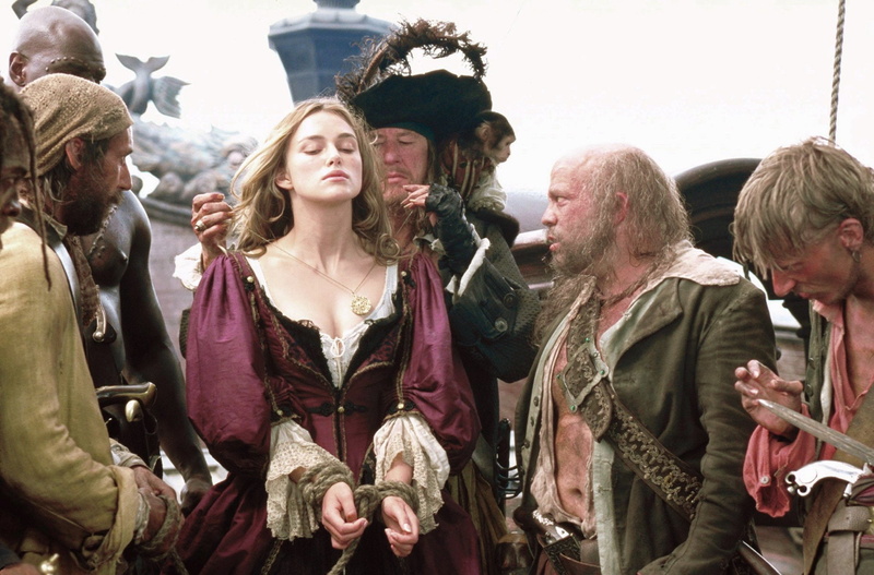 Pirates Of The Caribbean: The Curse Of The Black Pearl, Pirates Of The Caribbean, 1080P, Keira Knightley, Mackenzie Crook, Geoffrey Rush, Lee Arenberg