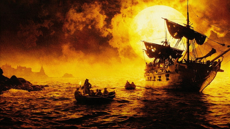 Pirate, Pirates Of The Caribbean, Pirates Of The Caribbean: The Curse Of The Black Pearl, 1080P