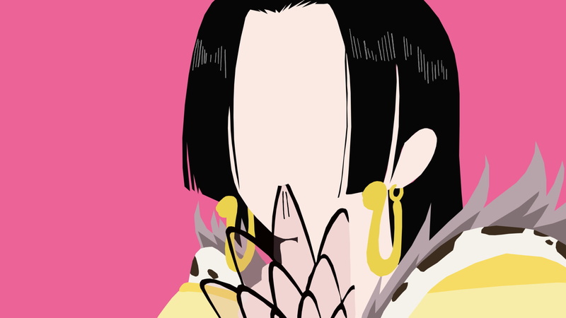 Boa Hancock, 1080P, One Piece, Anime, Minimalist