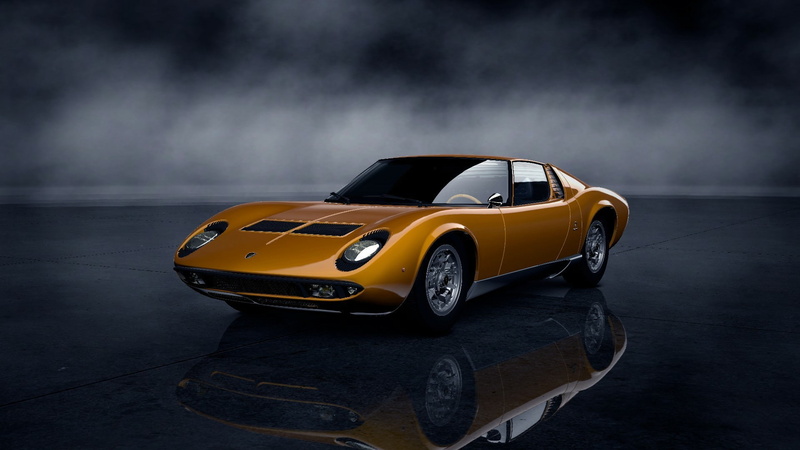1080P, ps3, turismo, cars, gran, miura, games, video, lamborghini