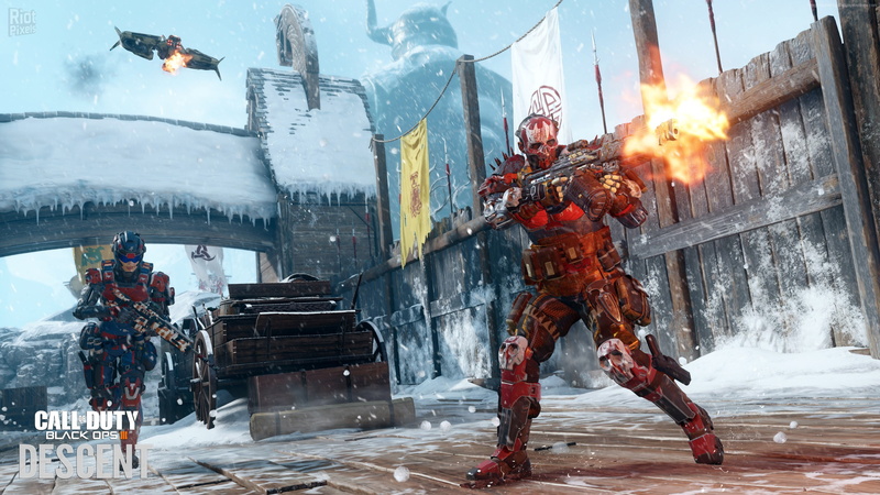 smoke - physical structure, motion, best games of 2016, water, Call of Duty: Black Ops 3 - Descent, day, nature, snow, city, one person, xbox one, built structure