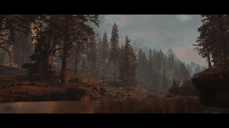 Riverwood, PC gaming, modding, The Elder Scrolls V: Skyrim, screen shot, Skyrim Remastered, 1080P