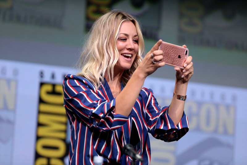 Actresses, 5K, Kaley Cuoco, Comic Con