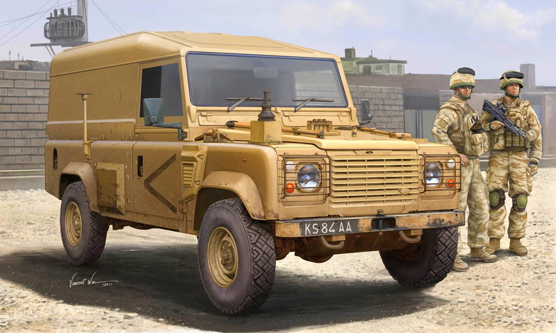 figure, Vincent Wai, soldiers, army jeep, the SUV, Defender 110 Hardtop, 1080P