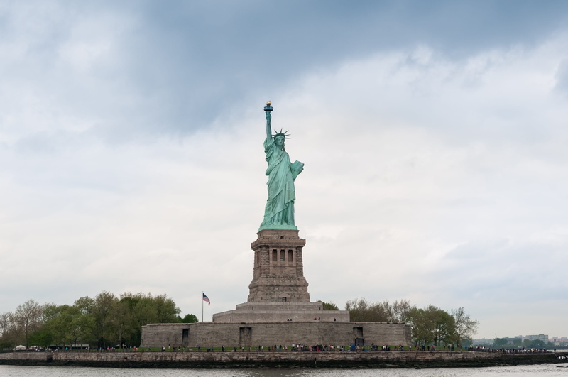 representation, architecture, outdoors, liberty, new York State, monument, Statue Of Liberty, human representation, 4K, manhattan, famous Place, liberty Island