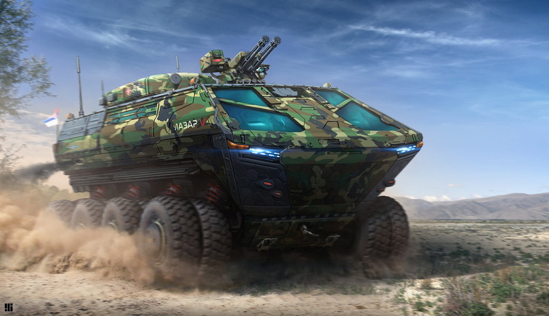 Military, 1080P, Sci Fi, Minigun, Weapon, Futuristic, Vehicle