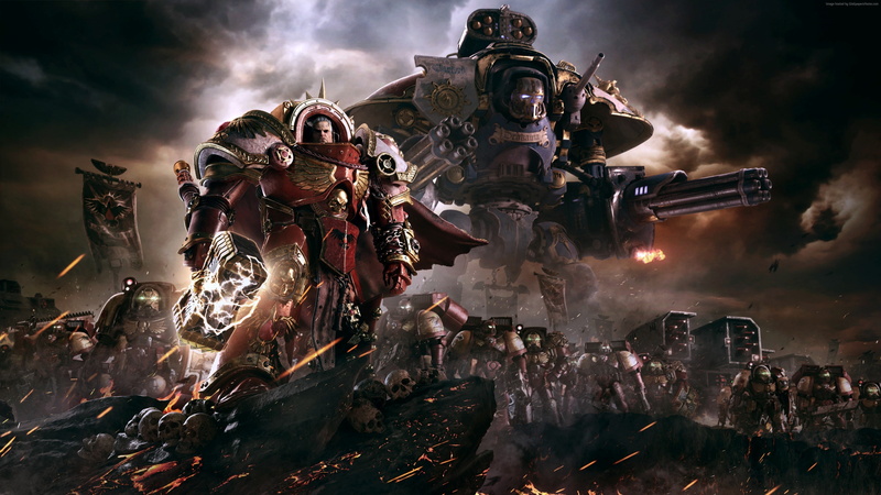 Minigun, 4K, Equipment, Mech, Armor, Relic Entertainment, Warhammer 40 000: Dawn of War III, Army, Sega, Warhammer