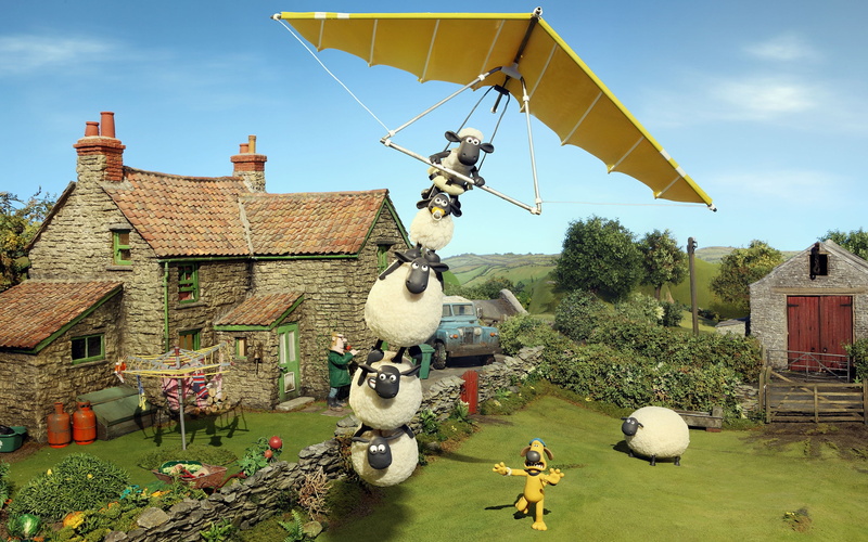 2K, ultra hd, sheep, 4k pics, Shaun