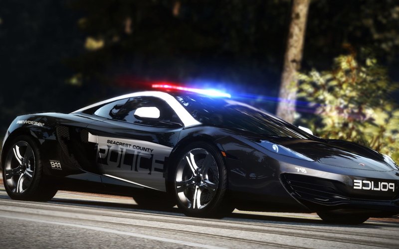 hot, black, sedan, nfs, silver, 1080P, pursuit, cop, car