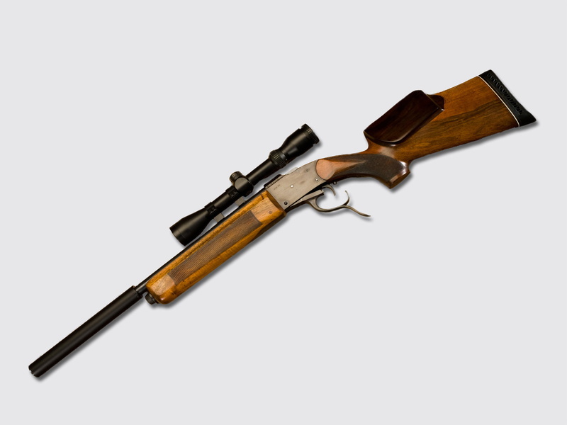 aggression, history, sign, antique, scope, communication, single object, security, cut out, studio shot, wood - material, weapon, sniper, brown, indoors