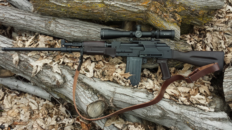 close-up, wood - material, army, hunting, land, danger, optics, black, target Shooting, protection, safety, military, machinery, weapon, rifle, Vepr-12
