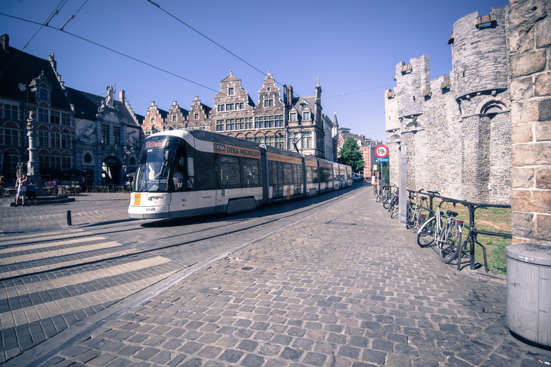 transportation, public transportation, tramway, sky, cityscape, rails, railroad, belgium, nature, city, cable Car, mode of transportation, track, travel