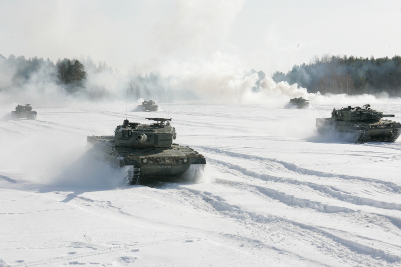 tank, 2K, snow, Leopard 2A4, German Army