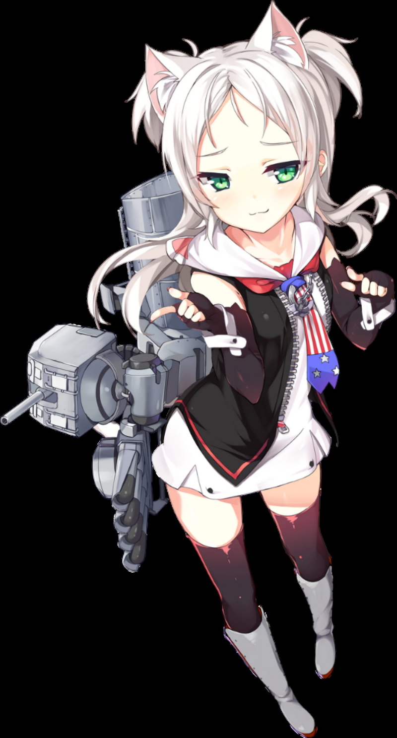anime girls, Azur Lane, transparent background, anime, ship, 2K, upscaled