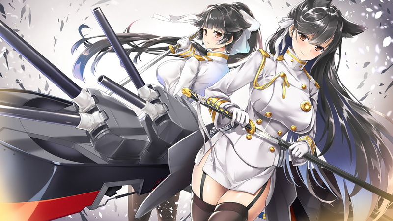 Atago (Azur Lane), Anime, Takao (Azur Lane), 1080P, Azur Lane