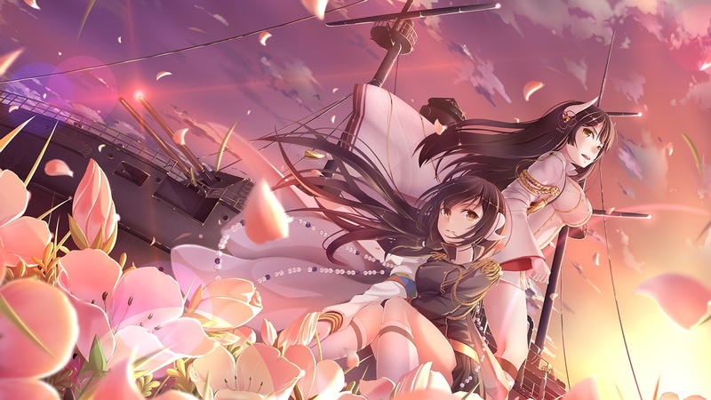 Hiei (Azur Lane), 1080P, Anime, Azur Lane, Mikasa (Azur Lane)