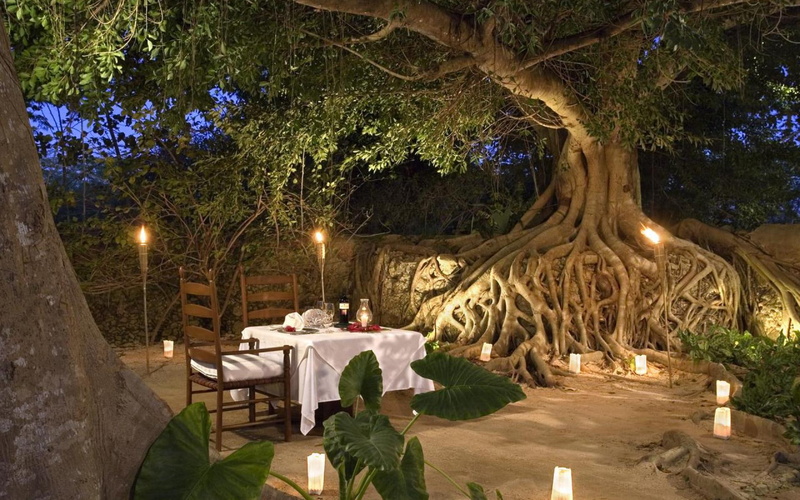 beaches, dinner, nature and landscapes, romantic, nature, 1080P, beach, romantic setting
