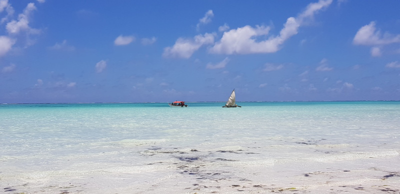 tanzania, nature, no people, nautical vessel, idyllic, turquoise colored, horizon over water, tranquil scene, mode of transportation, ocean, sky, beauty in nature