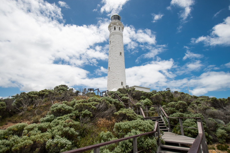 nature, 5K, tall - high, lighthouse, security, cloud - sky, railing, westernaustralia, sky, building, greenery, plant, day, no people, tower, australia