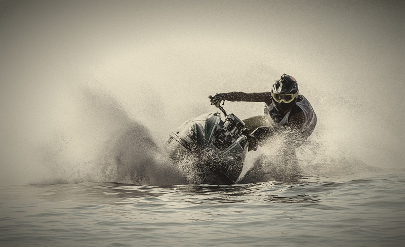 race, water motorcycle, person, racing, nature, aquatic sport, waterfront, water sports, one person, motorsport, riding, jetski race, adult, leisure activity