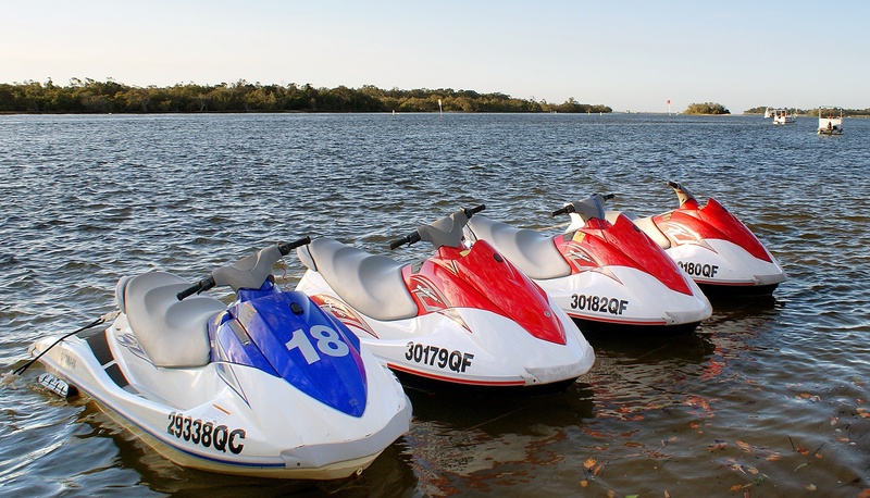 mode of transportation, sky, craft, 1080P, personal, moored, beach, parked, transportation, wave, lake, water sport, transport, rippled, lifestyle, jetski